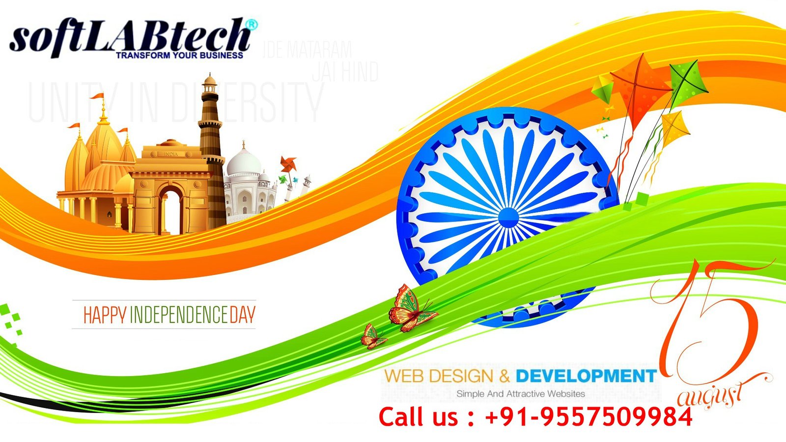 Independence Day Banner Designs Sai Taekwondo Academy Fitness